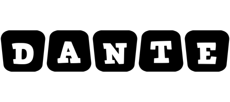 dante racing logo