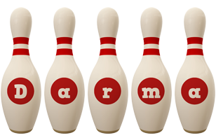 darma bowling-pin logo