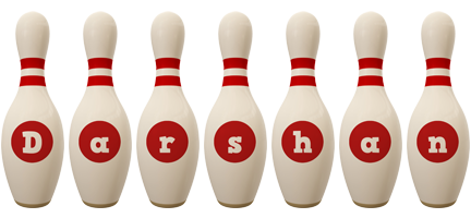 darshan bowling-pin logo