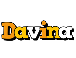 davina cartoon logo