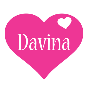 davina love-heart logo