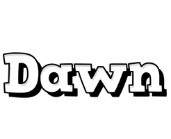 dawn snowing logo
