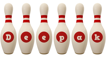 deepak bowling-pin logo