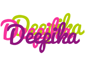 deepika flowers logo