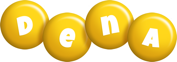dena candy-yellow logo