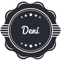deni badge logo