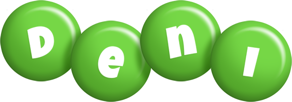 deni candy-green logo
