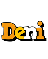 deni cartoon logo