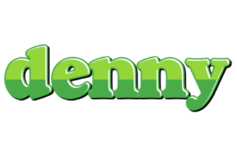 denny apple logo