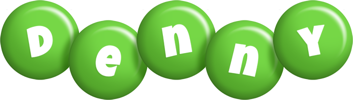 denny candy-green logo