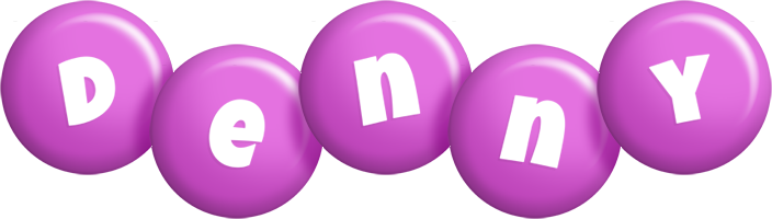 denny candy-purple logo