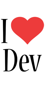 dev i-love logo