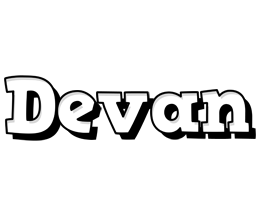 devan snowing logo