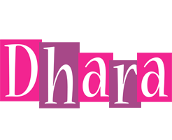 dhara whine logo