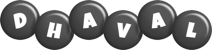 dhaval candy-black logo