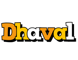 dhaval cartoon logo