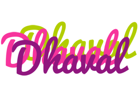 dhaval flowers logo
