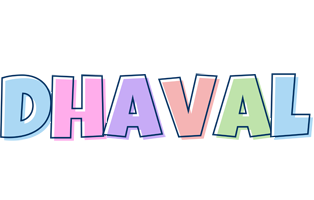 dhaval pastel logo