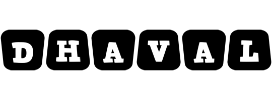dhaval racing logo