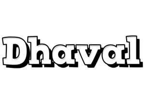 dhaval snowing logo