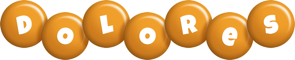 dolores candy-orange logo