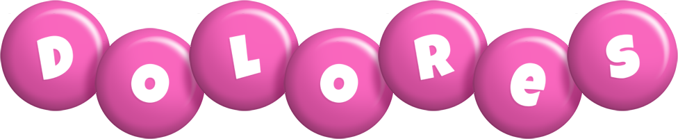 dolores candy-pink logo