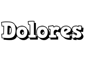 dolores snowing logo