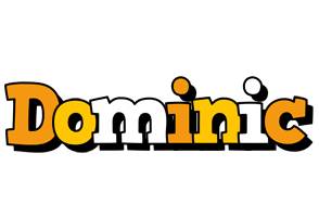 dominic cartoon logo