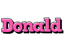 donald girlish logo