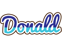 donald raining logo