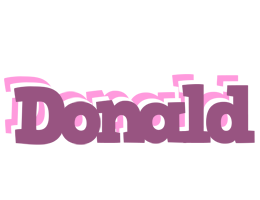 donald relaxing logo