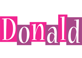 donald whine logo