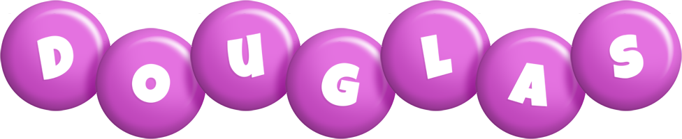 douglas candy-purple logo