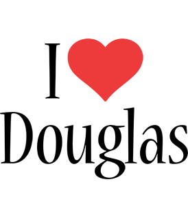 douglas i-love logo