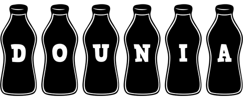 dounia bottle logo