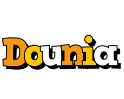 dounia cartoon logo