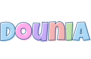 dounia pastel logo