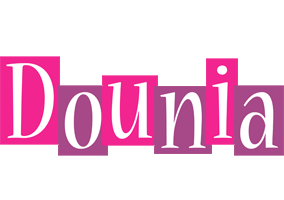 dounia whine logo