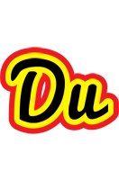 du flaming logo