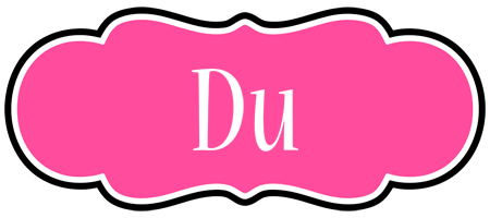 du invitation logo
