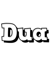 dua snowing logo