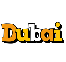 dubai cartoon logo