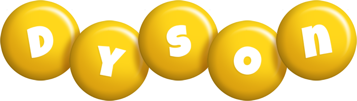 dyson candy-yellow logo