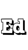 ed snowing logo