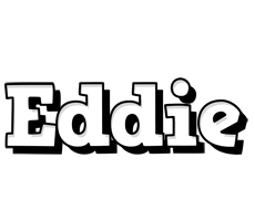 eddie snowing logo