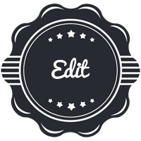edit badge logo