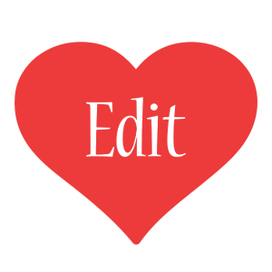 edit love logo