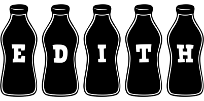 edith bottle logo