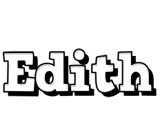 edith snowing logo