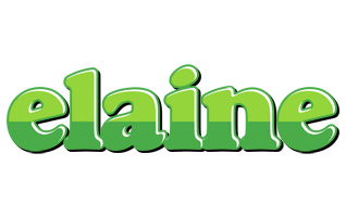 elaine apple logo